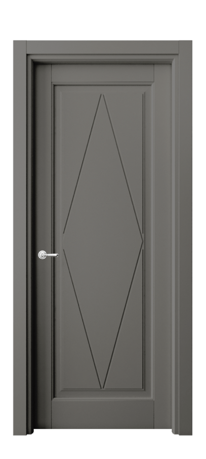Межкомнатная дверь Тоскана Ромбо 6341 Матовый классический серый  Цена 100399 ₽ | Volhovec