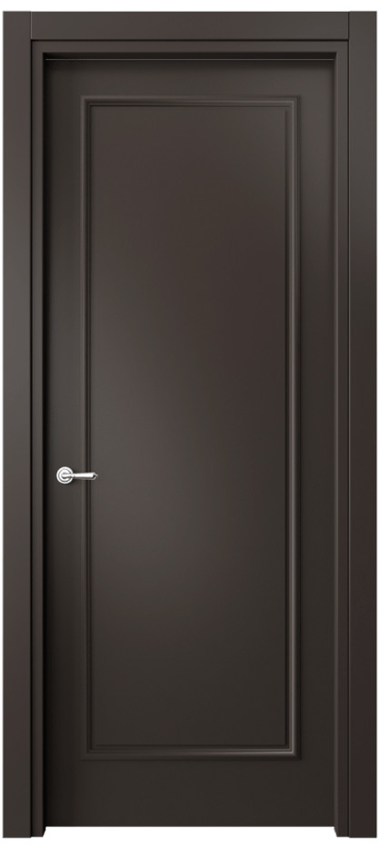 Дверь межкомнатная Paris 8101 Матовый антрацит Гладкий наличник МАН Цена 48559 ₽ Наличники уже входят в базовый комплект. Фабрика дверей Волховец 8 (800) 551 43 19 Межкомнатная дверь Paris 8101 Матовый антрацит Цена 48559 ₽| Volhovec