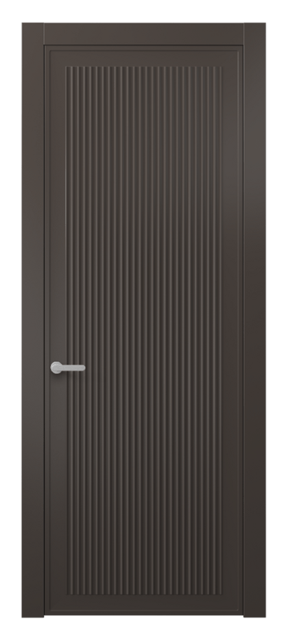 Дверь межкомнатная Alba 8642 Матовый антрацит Гладкий компланарный наличник МАН Цена 38399 ₽ Наличники уже входят в базовый комплект. Фабрика дверей Волховец 8 (800) 551 43 19 Межкомнатная дверь Alba 8642 Матовый антрацит Цена 38399 ₽ | Volhovec