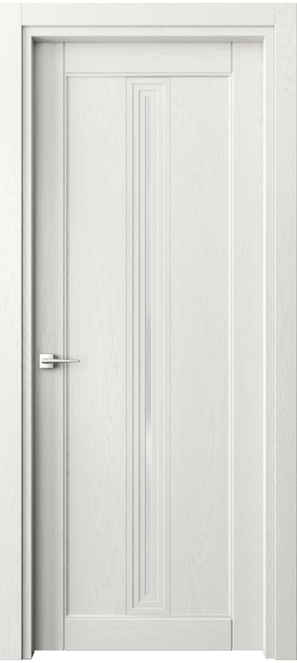 Межкомнатная дверь Ego 6123 Дуб жемчуг Сатинированное стекло Цена 126499 ₽ | Volhovec