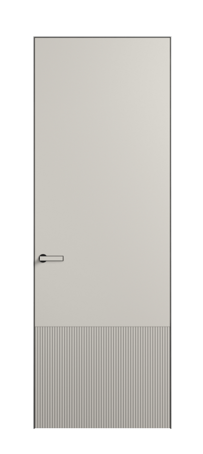 Межкомнатная дверь Velvet АКП 8202 Матовый облачно-серый. Цена 66689  | Volhovec