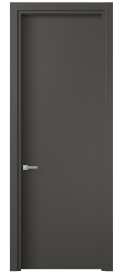 Межкомнатная дверь Planum 0010 ПЭТ графитовый  Цена 27299 ₽ | Volhovec