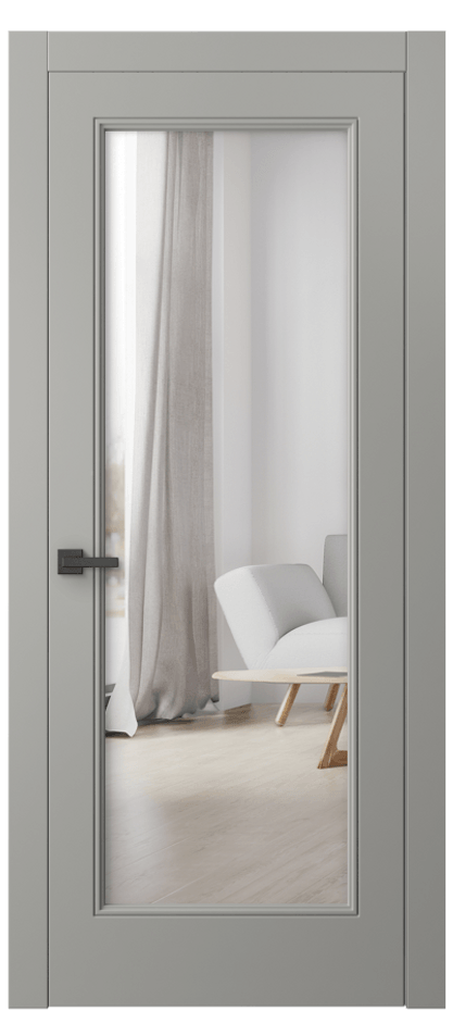 Дверь межкомнатная Linea 8300 Матовый нейтральный серый Двустороннее зеркало, триплекс Гладкий компланарный наличник МНСР* Цена 61359 ₽ Наличники уже входят в базовый комплект. Фабрика дверей Волховец 8 (800) 551 43 19 Межкомнатная дверь Linea 8300 Матовый нейтральный серый Двустороннее зеркало, триплекс Цена 61359 ₽ | Volhovec