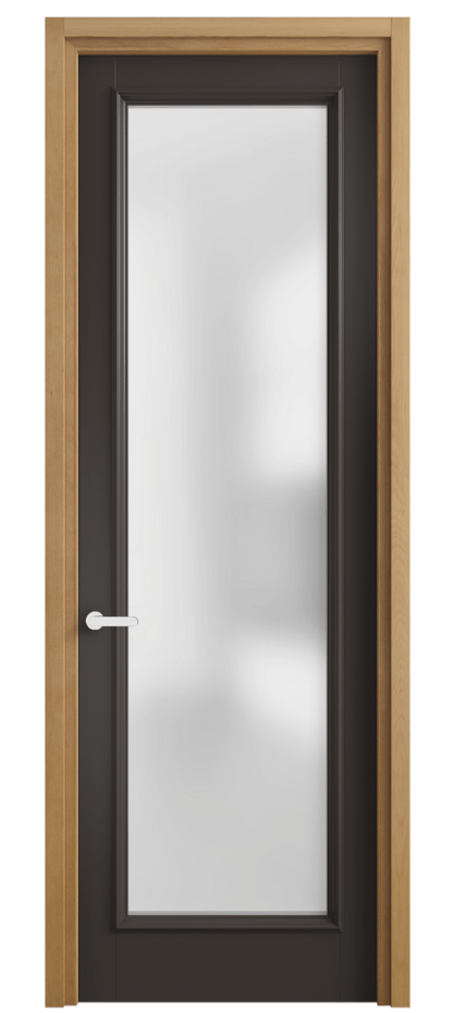 Дверь межкомнатная Charm 6702 Бук антрацит Сатинированное стекло Узкий классический наличник БНМ Цена 94599 ₽ Наличники уже входят в базовый комплект. Фабрика дверей Волховец 8 (800) 551 43 19 Межкомнатная дверь Charm 6702 Бук антрацит Сатинированное стекло Цена 94599 ₽ | Volhovec