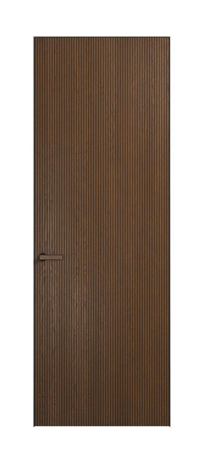 Дверь межкомнатная Velvet 8201 Дуб каштановый матовый. Скрытый короб Черный Цена 129389 . Фабрика дверей Волховец 8 (800) 551 43 19 Межкомнатная дверь Velvet 8201 Дуб каштановый матовый. Цена 129389 | Volhovec