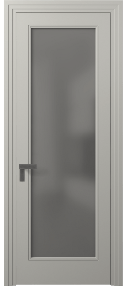 Дверь межкомнатная Rocca 8300 Матовый тёплый серый Сатинированное серое стекло, триплекс Каскадный компланарный наличник МТСР Цена 77899 ₽ Наличники уже входят в базовый комплект. Фабрика дверей Волховец 8 (800) 551 43 19 Межкомнатная дверь Rocca 8300 Матовый тёплый серый Сатинированное серое стекло, триплекс Цена 77899 ₽ | Volhovec