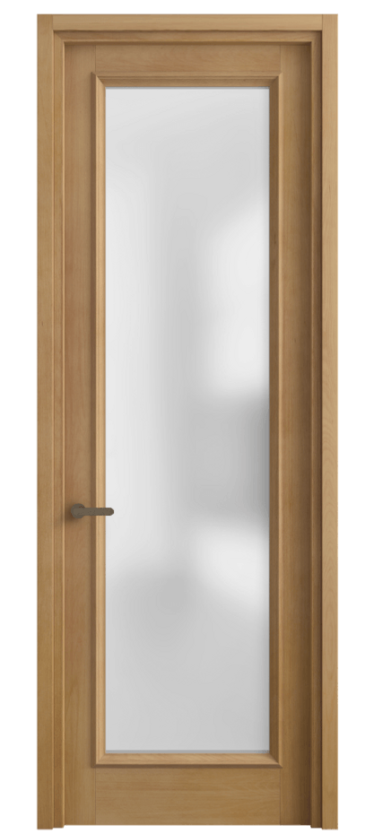 Межкомнатная дверь Charm 6702 Бук натуральный матовый Сатинированное стекло Цена 116270 ₽ | Volhovec