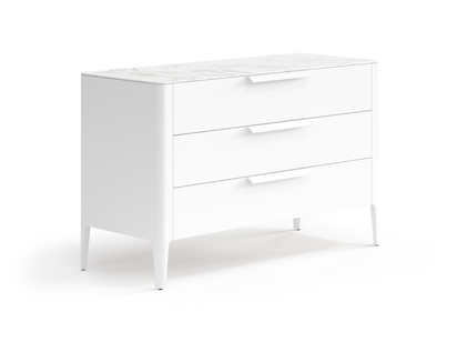 Мебель Комод Piega 3 ящика. Цвет Матовый светло-серый. Материал Гладкая эмаль. Коллекция Комод Piega 3 ящика. Фото. Мебель Комод Piega 3 ящика. Цвет Матовый светло-серый. Материал Гладкая эмаль. Коллекция Комод Piega 3 ящика. Картинка.