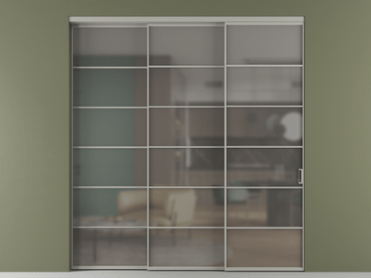 Алюминевая перегородка АЛПР 040.04_АНСР_Серый сатин триплекс_new. Цвет Алюминий нейтральный серый. Материал Алюминий в эмали. Коллекция Перегородка Formato внутри проёма телескопик синхро 2. Фото. Алюминевая перегородка АЛПР 040.04_АНСР_Серый сатин триплекс_new. Цвет Алюминий нейтральный серый. Материал Алюминий в эмали. Коллекция Перегородка Formato внутри проёма телескопик синхро 2. Картинка.