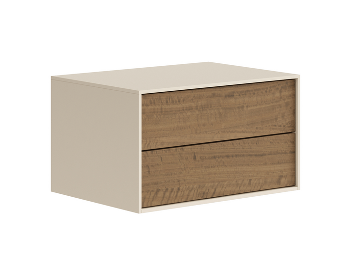 Мебель Тумба подвесная прикроватная Module 2 ящика. Цвет Матовый светло-бежевый. Материал Гладкая эмаль. Коллекция Тумба подвесная прикроватная Module 2 ящика. Фото. Мебель Тумба подвесная прикроватная Module 2 ящика. Цвет Матовый светло-бежевый. Материал Гладкая эмаль. Коллекция Тумба подвесная прикроватная Module 2 ящика. Картинка.