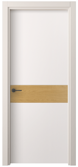 Дверь межкомнатная 4221 ПЭКС. Цвет ПЭТ кремово-серый. Материал ПЭТ. Коллекция Фридом. Картинка.