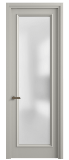 Межкомнатная дверь 6702 МТСР САТ. Цвет Матовый тёплый серый. Материал Гладкая эмаль. Коллекция Шарм. Фото. Дверь межкомнатная 6702 МТСР САТ. Цвет Матовый тёплый серый. Материал Гладкая эмаль. Коллекция Шарм. Картинка.