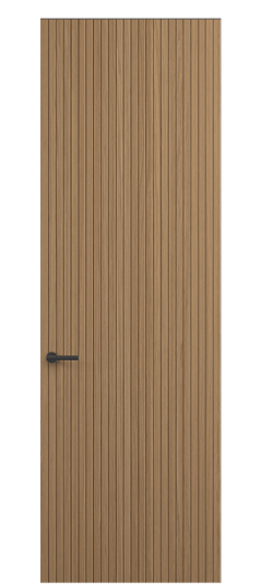 Дверь межкомнатная ПУ 0019 ДМНМР. Цвет Дуб миндальный матовый рифт. Материал Радиальный шпон Naturwood. Коллекция Select. Картинка.