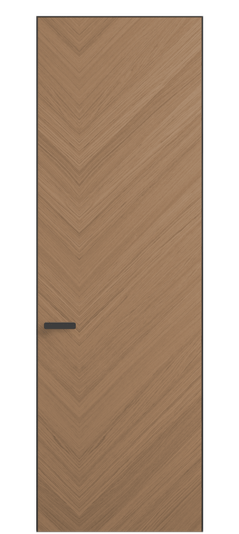 Дверь межкомнатная 0201 ДСПМР Дуб сепия матовый. Цвет Дуб сепия матовый рифт. Материал Радиальный шпон Naturwood. Коллекция Rift. Картинка.
