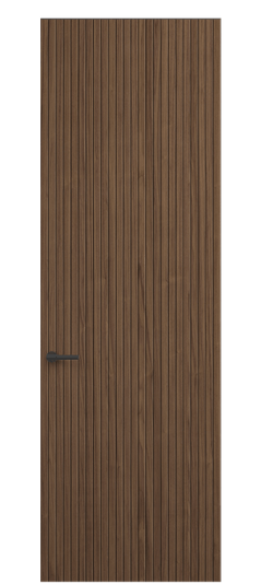Дверь межкомнатная ПУ 0019 ОУММР. Цвет Орех умбра матовый рифт. Материал Радиальный шпон Naturwood. Коллекция Select. Картинка.