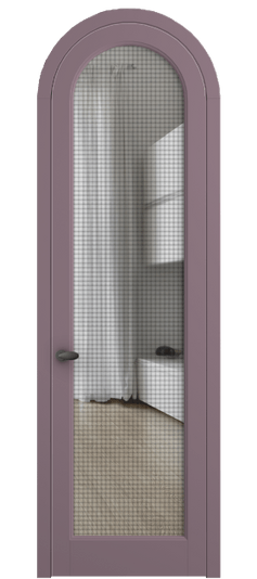 Дверь межкомнатная 6814 Пастельно-фиолетовый RAL 4009 MS. Цвет RAL Пастельно-фиолетовый RAL 4009. Материал Гладкая эмаль. Коллекция Palazzo. Картинка.