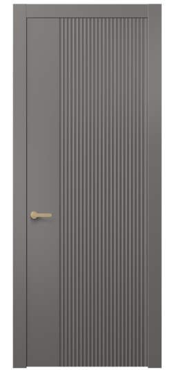 Межкомнатная дверь АКП 8643 МКЛС. Цвет Матовый классический серый. Материал Гладкая эмаль. Коллекция Alba. Фото. Дверь межкомнатная АКП 8643 МКЛС. Цвет Матовый классический серый. Материал Гладкая эмаль. Коллекция Alba. Картинка.