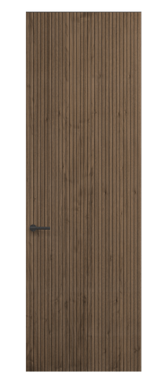 Дверь межкомнатная ПУ 0017 ОМДМ. Цвет Орех медный матовый. Материал Шпон Naturwood. Коллекция Select. Картинка.