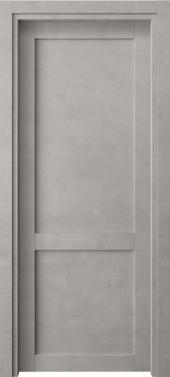 Дверь межкомнатная 2121 ЛСЕ. Цвет Леон серебро. Материал Teknofoil Ламинатин. Коллекция Neo. Картинка.