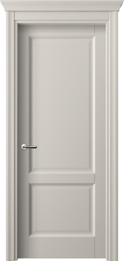 Дверь межкомнатная 1421 ПЭСС. Цвет ПЭТ светло-серый. Материал ПЭТ. Коллекция Galant. Картинка.