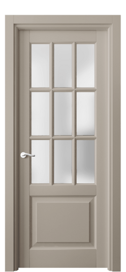 Дверь межкомнатная 0748 ББСК САТ. Цвет Бук бисквитный. Материал Массив бука эмаль. Коллекция Lignum. Картинка.