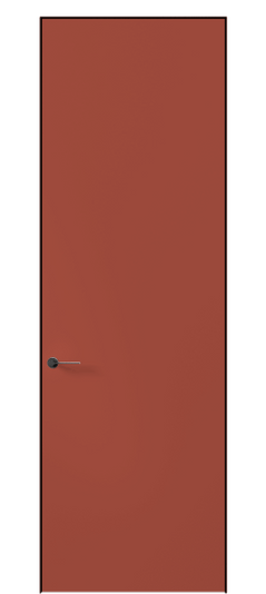 Дверь межкомнатная 0010 АКП NCS S 3040-Y80R. Цвет NCS NCS S 3040-Y80R. Материал Гладкая эмаль. Коллекция Planum Pro. Картинка.