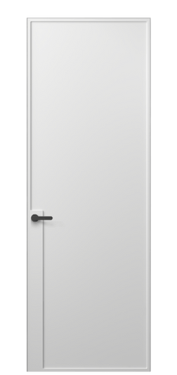 Дверь межкомнатная 8603 ГРН. Цвет Грунт под покраску. Материал Грунт под покраску. Коллекция Frame. Картинка.