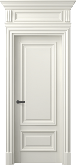 Дверь межкомнатная 7307 БЖМ. Цвет Бук жемчуг. Материал Массив бука эмаль. Коллекция Antique. Картинка.