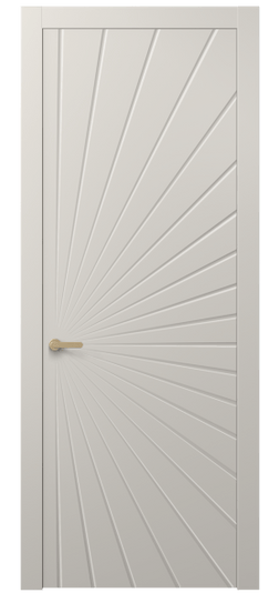 Дверь межкомнатная 8649 МОС . Цвет Матовый облачно-серый. Материал Гладкая эмаль. Коллекция Alba. Картинка.