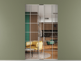 Алюминевая перегородка АЛПР 040.05 МОС Crystalvision. Цвет Алюминий облачно-серый. Материал Алюминий в эмали. Коллекция Перегородка Formato скрытый пенал 2 створки. Фото. Алюминевая перегородка АЛПР 040.05 МОС Crystalvision. Цвет Алюминий облачно-серый. Материал Алюминий в эмали. Коллекция Перегородка Formato скрытый пенал 2 створки. Картинка.