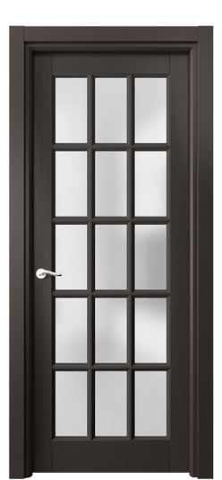 Межкомнатная дверь 0708 ДАН САТ. Цвет Дуб антрацит. Материал Массив дуба эмаль. Коллекция Лигнум. Фото. Дверь межкомнатная 0708 ДАН САТ. Цвет Дуб антрацит. Материал Массив дуба эмаль. Коллекция Лигнум. Картинка.