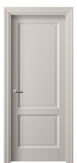 Дверь межкомнатная 1421 ПЭСС. Цвет ПЭТ светло-серый. Материал ПЭТ. Коллекция Galant. Картинка.