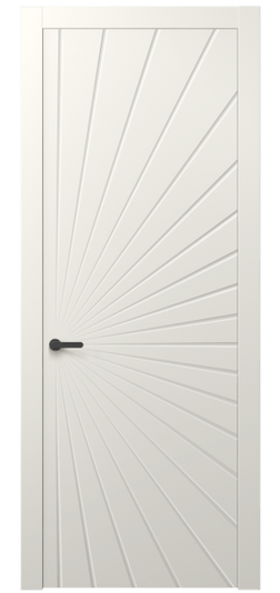 Дверь межкомнатная 8649 МЖМ . Цвет Матовый жемчужный. Материал Гладкая эмаль. Коллекция Alba. Картинка.