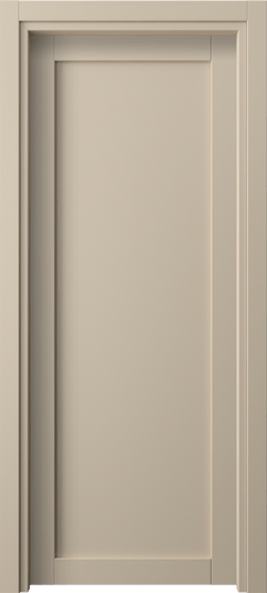 Дверь межкомнатная 2101 ПЭСБ. Цвет ПЭТ светло-бежевый. Материал ПЭТ. Коллекция Neo. Картинка.