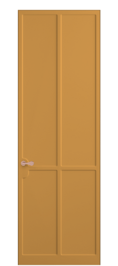 Дверь межкомнатная 7531 Пастельно-жёлтый RAL 1034. Цвет RAL Пастельно-жёлтый RAL 1034. Материал Гладкая эмаль. Коллекция Softform. Картинка.
