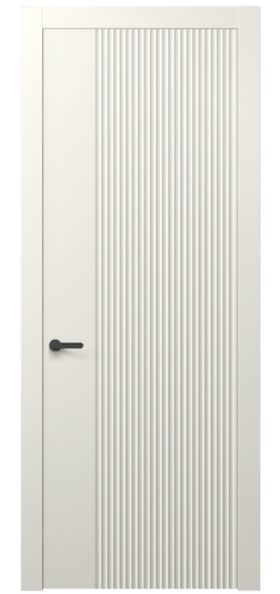 Дверь межкомнатная АКП 8643 МЖМ. Цвет Матовый жемчужный. Материал Гладкая эмаль. Коллекция Alba. Картинка.
