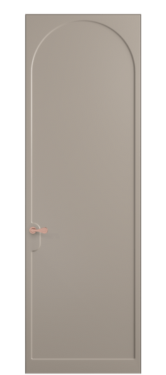 Дверь межкомнатная 7503 МБСК. Цвет Матовый бисквитный. Материал Гладкая эмаль. Коллекция Softform. Картинка.