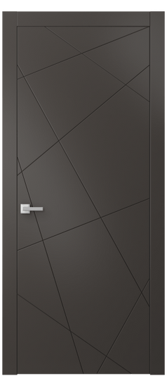 Межкомнатная дверь АКП 8048 МАН Матовый антрацит. Цвет Матовый антрацит. Материал Гладкая эмаль. Коллекция Linea. Фото. Дверь межкомнатная АКП 8048 МАН Матовый антрацит. Цвет Матовый антрацит. Материал Гладкая эмаль. Коллекция Linea. Картинка.