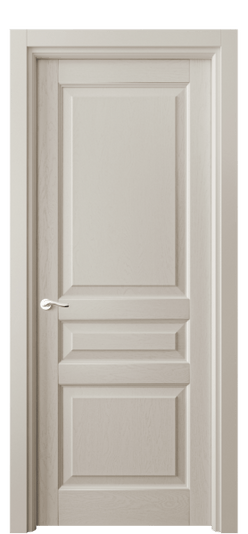 Дверь межкомнатная 0711 ДСБЖ. Цвет Дуб светло-бежевый. Материал Массив дуба эмаль. Коллекция Lignum. Картинка.