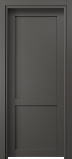 Дверь межкомнатная 2121 ПЭГФ. Цвет ПЭТ графитовый. Материал ПЭТ. Коллекция Neo. Картинка.