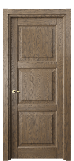 Дверь межкомнатная 0731 ДММ.Б. Цвет Дуб мраморный брашированный. Материал Массив дуба брашированный. Коллекция Lignum. Картинка.