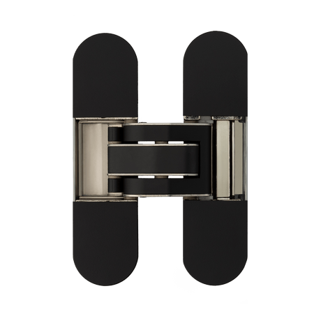 Фурнитура для дверей Скрытая петля для классического и обжимного алюминиевого короба. Цвет Чёрный. Коллекция Скрытая петля для классического и обжимного алюминиевого короба. Картинка.