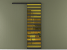 Перегородка Формато вдоль стены 1 створка