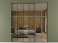 Перегородка Formato внутри проёма телескопик синхро 2